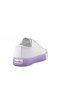 ® |   Women's Sneaker Summer Linen White-Lilac Sports Shoes - 7