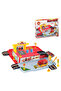 Fire Truck Garage Set - Parking Lot Set - Car Set - Hotwheels Set - Station - 2