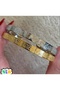 Adjustable Stainless Tarnish-Resistant Ayetel Kürsi Bracelet Premium Steel (Gold) - 2