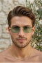 Jacarty Green Sunglasses Rectangular Frame 55 Ekartman