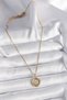 316L Steel Gold Color Chain Gold Gold Model Women's Necklace - Tj-Bko9572 - 2