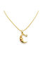 Moon Star Gold Necklace – Stainless Steel Elegant Necklace