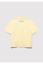 Venice 1991 Printed Yellow Polo T-Shirt Loose Fit / Loose Relaxed Cut 7610335-89143 - 3