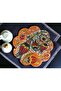 Çini Nihale Teapot and Pan Coasters with Authentic Embroidery - 3