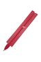 Angel Bag Accessory 40 cm Leather Zipper Red Color Silver Metallic