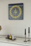 Ayat al-Kursi Round-Design Glass Decor - Islamic Wall Art for Home, Office, and Mosque Decor - 5