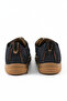 Genuine Nubuck Leather Navy Blue Casual Men's Shoes - Rubber Sole - 215340 - 4