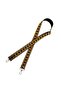 Angel Bag Accessory 120x3 cm Polyester Column Bag Handle Black Gold Glitter Silver Metal - 3