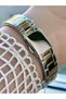 Milano Women's Wristwatch – Roman Numeral Detail, Two-Color Metal Cord - 3