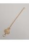 Angel Bag Accessory Light Gold Kitty Pendulum Ornament Beige Color - 2