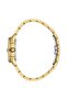 Women's Gold Metal Cord Round Wristwatch - 3