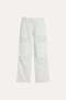 Mid Waist Parachute Trousers