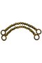 Angel Bag Accessory 20 mm Wooden Beaded 37 cm Olive Green Bag Strap