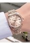 Women's Metal Cord Wrist Watch with Calendar - 2