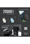 20000mAh 22.5W Fast Charging Power Bank with Built-in USB-C and Lightning Cables - 2
