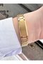 Women's Silver Gold Double Color Elegant Combination Metal Cord Wrist Watch - 3