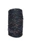 Angel Bag Accessory Colorful Glitter Polyester Macrame Black Color 200 gr No:02