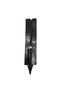 Angel Bag Accessory Patent Leather 28 cm Black Color Zipper Light Gold Metal - 2