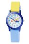 Waterproof Children's Wristwatch Traffic Patterned Yellow Navy Blue