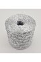 Angel Bag Accessory Special Rolling Glitter Paper Rope Matte Light Gray Color