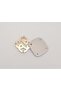 2 cm Flower Light Gold Plate Ornament - 4