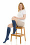 Premium Jeans Melange Women's Seamless Knee-Length Bamboo Socks - 383-jnml - (1 PAIR) - 3