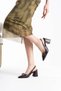 Bitter Brown Skin Women's Heeled Shoes Tr08Ms07F - 3