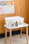 Stafi Patterned Multi-Purpose Box with Lid 4.5 Lt
