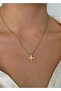 Steel Plane Figure Necklace 40+5 cm - 5