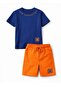 ✨   New X Printed Boys' Shorts & T-Shirt Set - 4