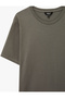 Short Sleeve Cotton Crew Neck Basic Slim Fit T-Shirt - 5