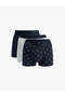 Cotton Patterned 3-Piece Boxer Set