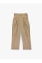 High Waist Pleated Wide Leg Sports Parachute Sweatpants with Pockets - 2