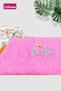 Çethome Pink Star Embroidered Bath Beach Towel - 4