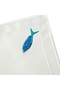 Marine Embroidered 4-Piece Cocktail Napkins 15X15 cm - 3
