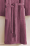 Talu Unisex Hooded Bathrobe, 100% Cotton, Durable, Quick Drying, Soft Comfort - 3