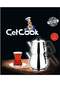 Çetcook Damla Mini Size Stainless Steel Tea Pot Set 0.80L Top – 1.20L Bottom