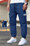 Men's Cargo Pocket Pants Cotton Lycra Side Pocket Trousers