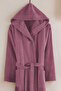 Talu Unisex Hooded Bathrobe, 100% Cotton, Durable, Quick Drying, Soft Comfort - 2