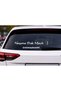Neşene Bak Mayk Sticker 40X5 cm – Motor Auto Window Lettering Decoration Foil - 7 Colors - 2