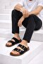 Daily Men's Slippers with Double Buckle, Comfortable, Light Sole, Comfortable Fit, Stylish Design - 4