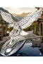 Metal Eagle Hood Ornament, Dashboard Ornament, Imported Product - 2