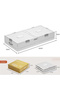 Space-Saving Drawer-Style Folding Under Bed Storage Box with Wheels 18cm - 2