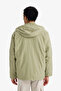 D6305Axkh271 Khaki Water Repellent Hooded Raincoat - 6