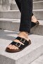 Daily Men's Slippers with Double Buckle, Comfortable, Light Sole, Comfortable Fit, Stylish Design - 5