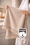4-Piece Lilyum 100% Cotton Bath Towel Set - 2 Hand Towels 50X90 and 2 Bath Towels 70X140 - 5