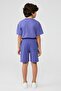 Bg Store Boys' Purple Shorts - 4
