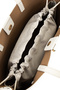 Women's Faux Leather White Shoulder Bag - 7