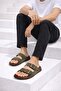 Daily Men's Slippers with Double Buckle, Comfortable, Light Sole, Comfortable Fit, Stylish Design - 2