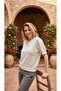 Seasonal Sequined Short Sleeve Mango Women's Knitwear